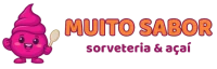 logo sorveteria Muito Sabor